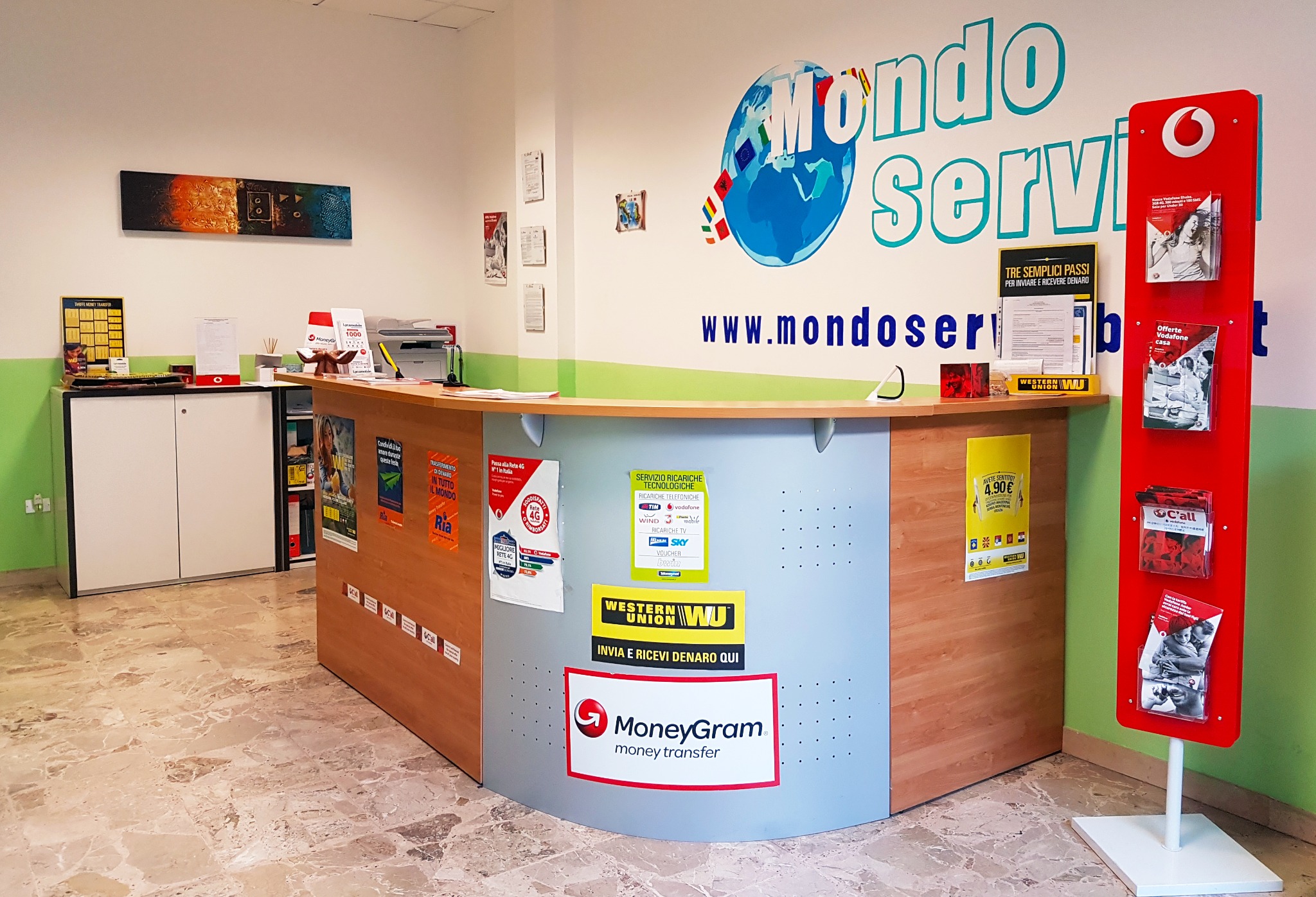Reception Mondo Servizi